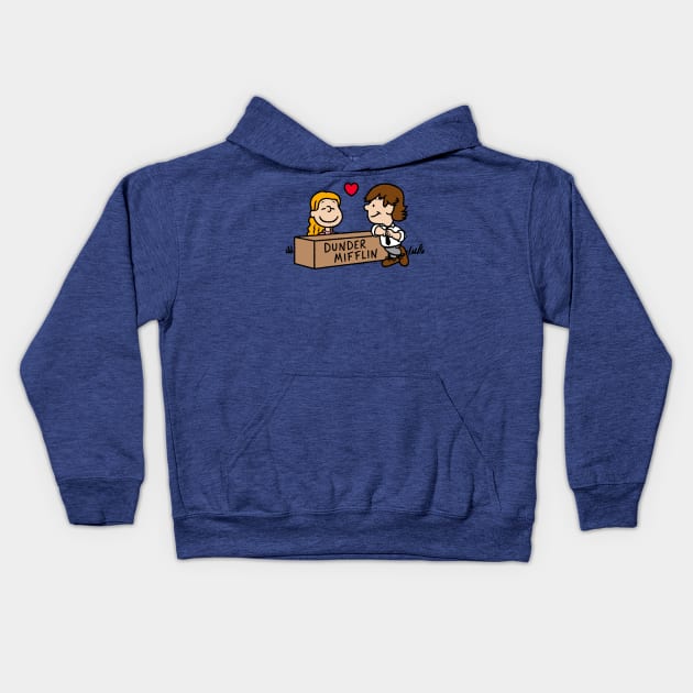 Office Love! Kids Hoodie by Raffiti